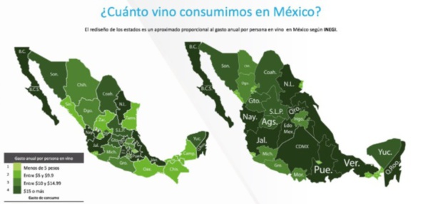 MÉXICO. SECTOR AYB. VINOS Y GOURMET DE TODO EL MUNDO DESDE Y HACIA MÉXICO.