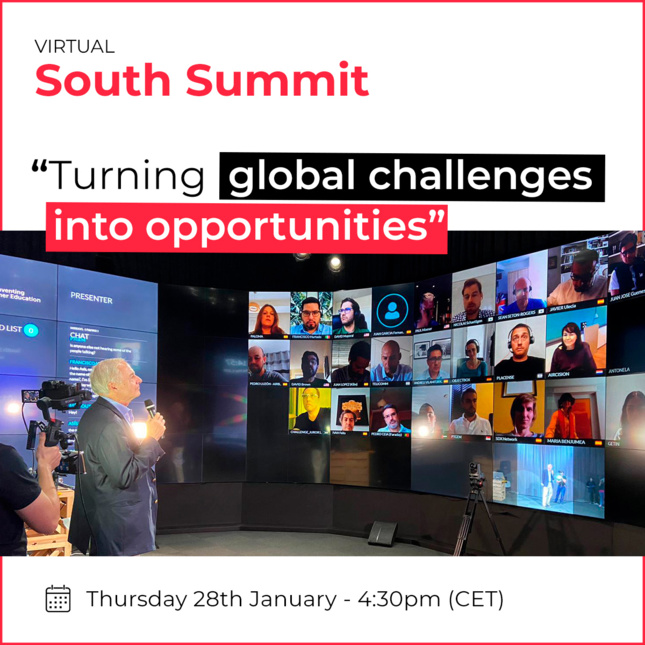 TURNING GLOBAL CHALLENGES IN OPPORTUNITIES January 28th - 4:30 PM (CET) TURNING GLOBAL CHALLENGES IN OPPORTUNITIES January 28th - 4:30 PM (CET)