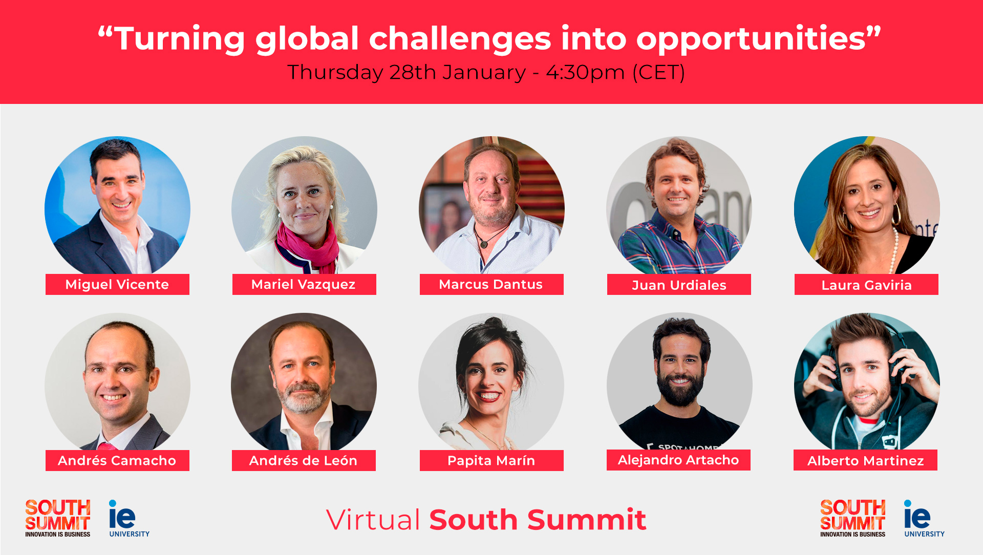 Speakers Virtual South Summit