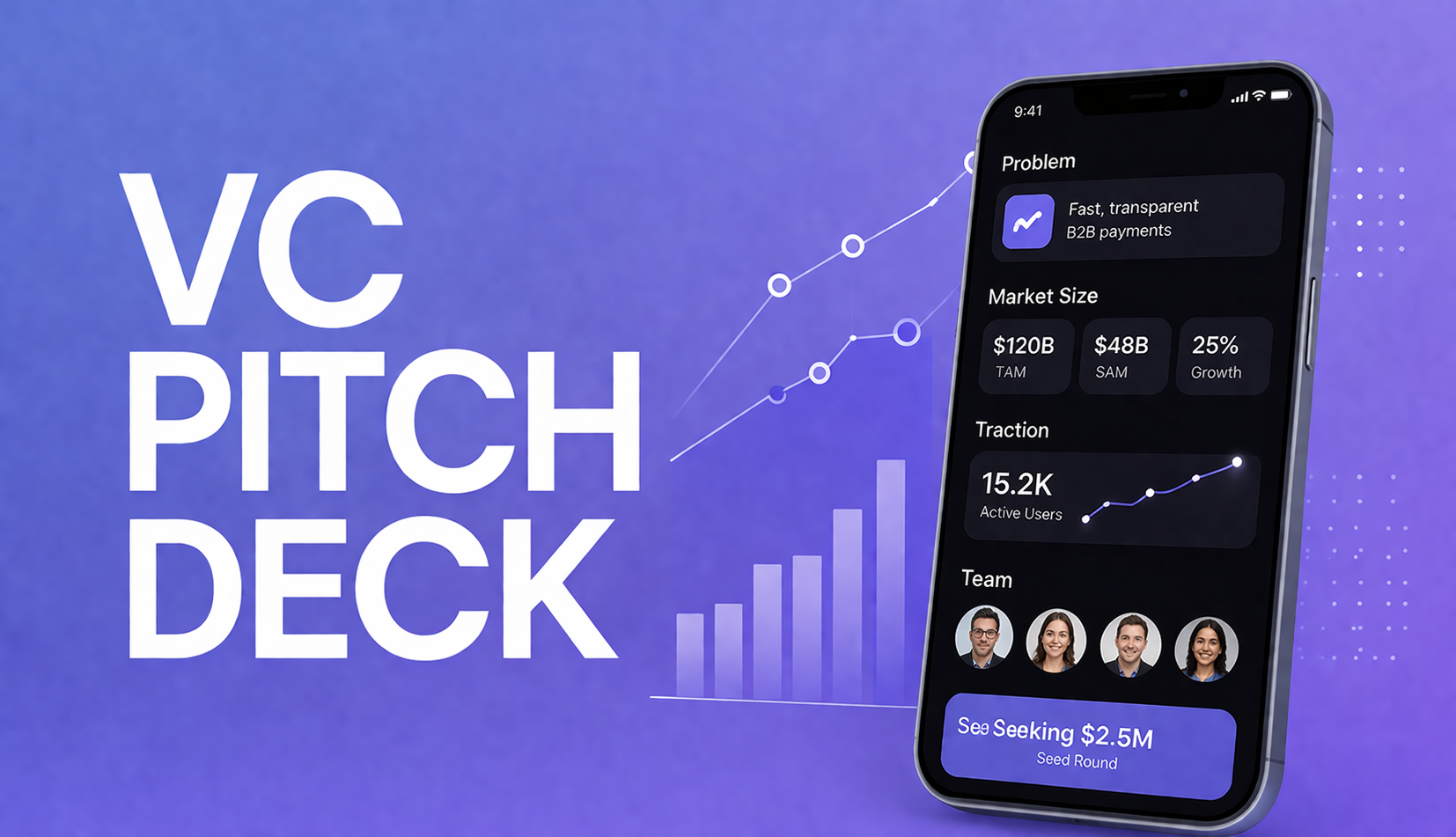 El pitch deck es la herramienta clave para presentar una startup a inversores