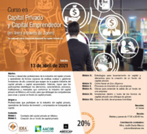 CURSO EN LÍNEA DE CAPITAL PRIVADO Y CAPITAL EMPRENDEDOR. AMEXCAP.